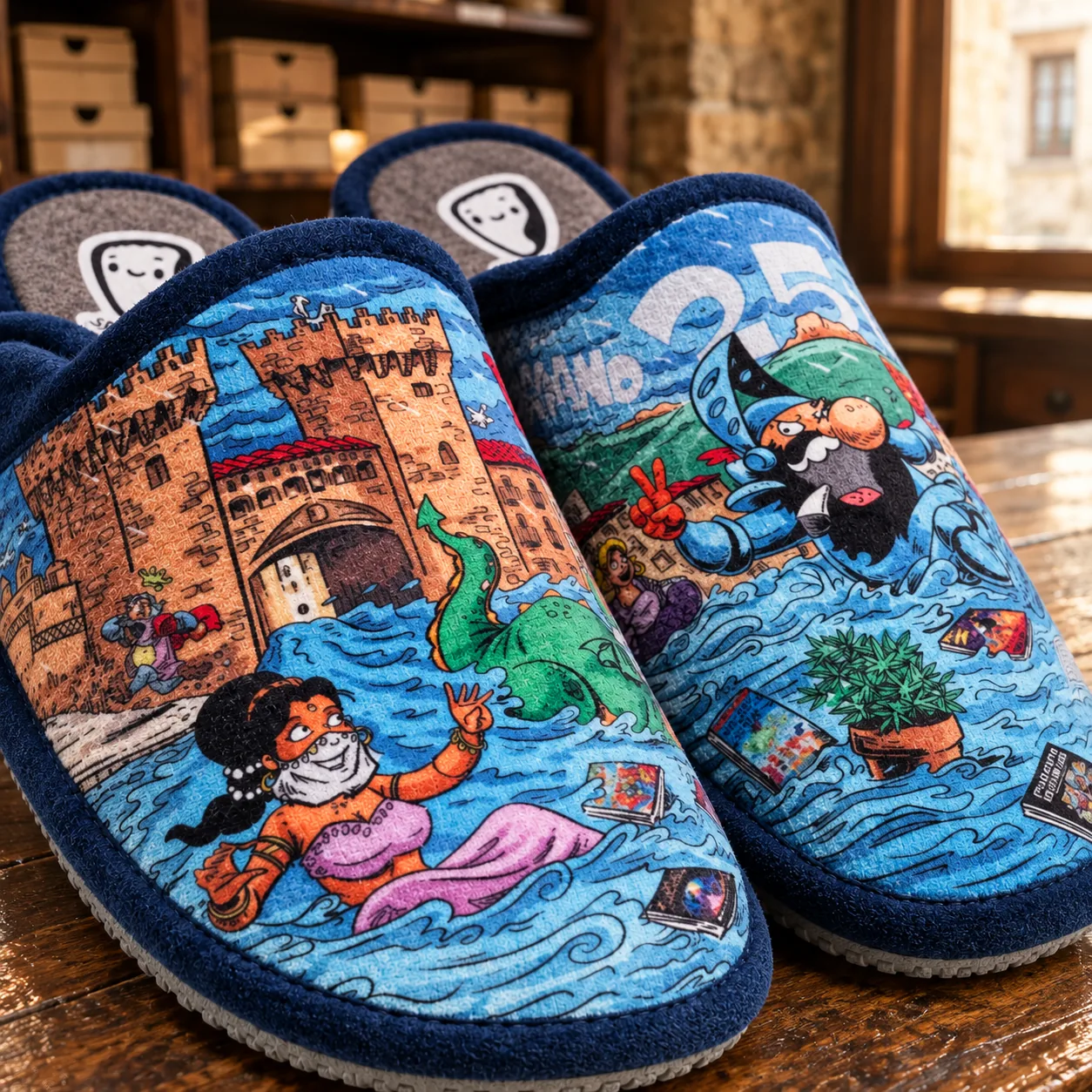 Zapatillas de Daroca – Porrero Medieval. - Imagen 2