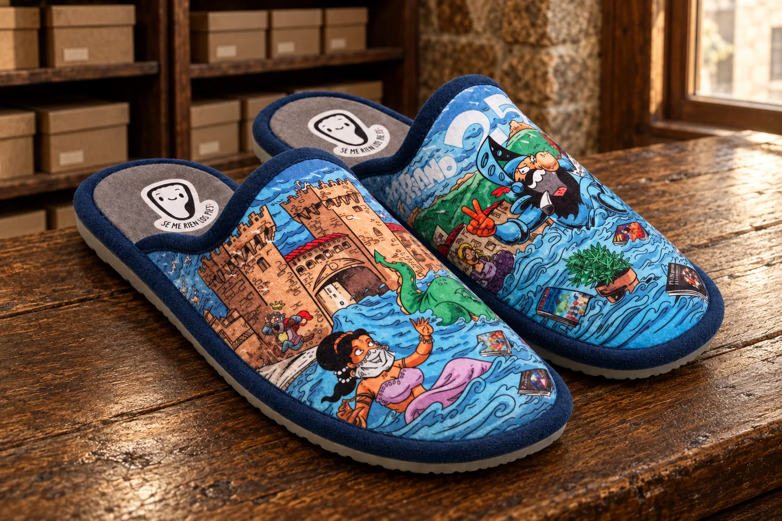 Zapatillas de Daroca Porrero Medieval